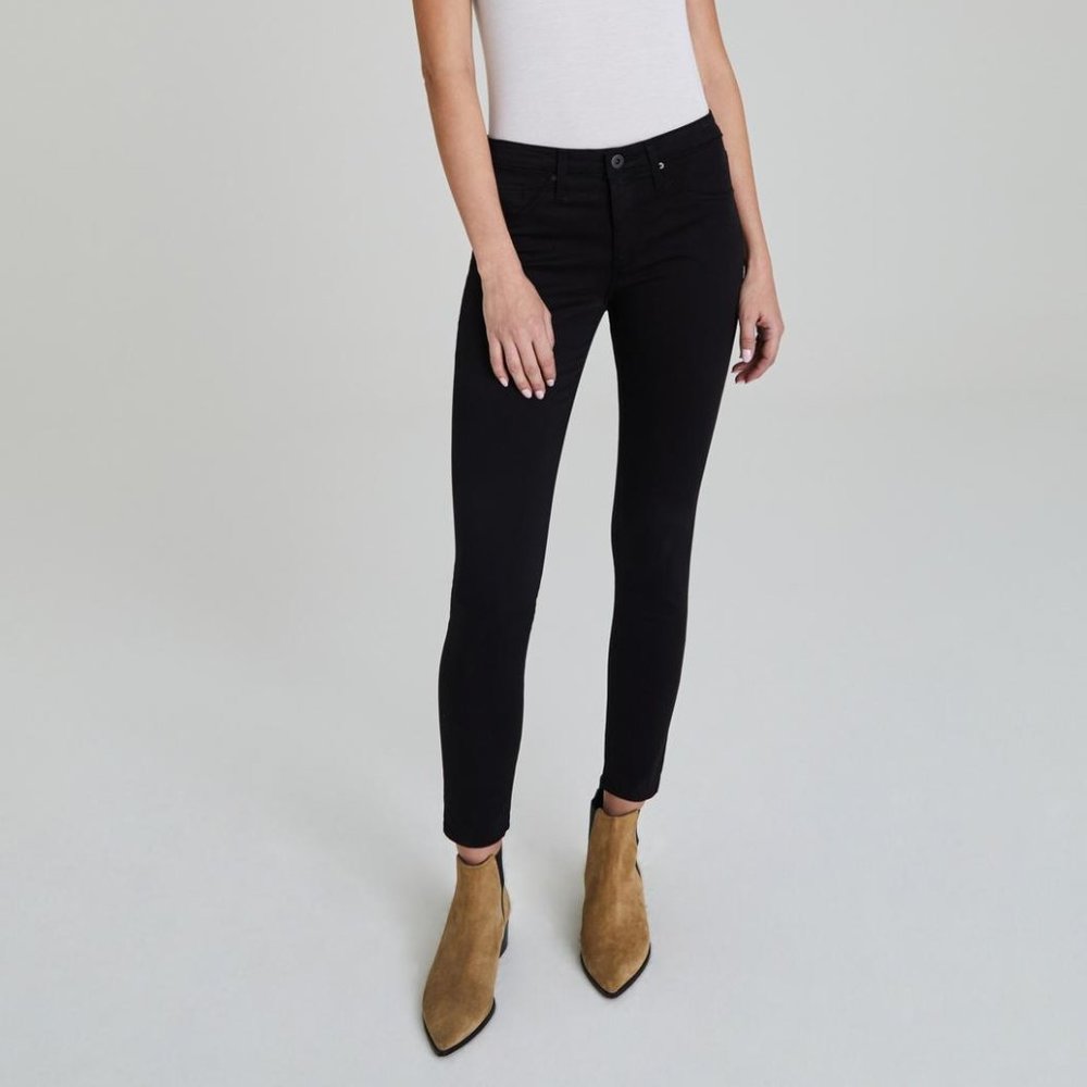 AG Black Legging Ankle Super Skinny Jeans 28